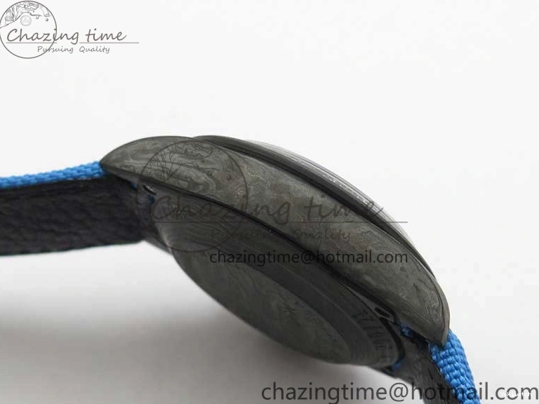 Edition Dial Daytona DIW Strap Blue Carbon A4130 Light Blue OMF Best Light Nylon on 1123